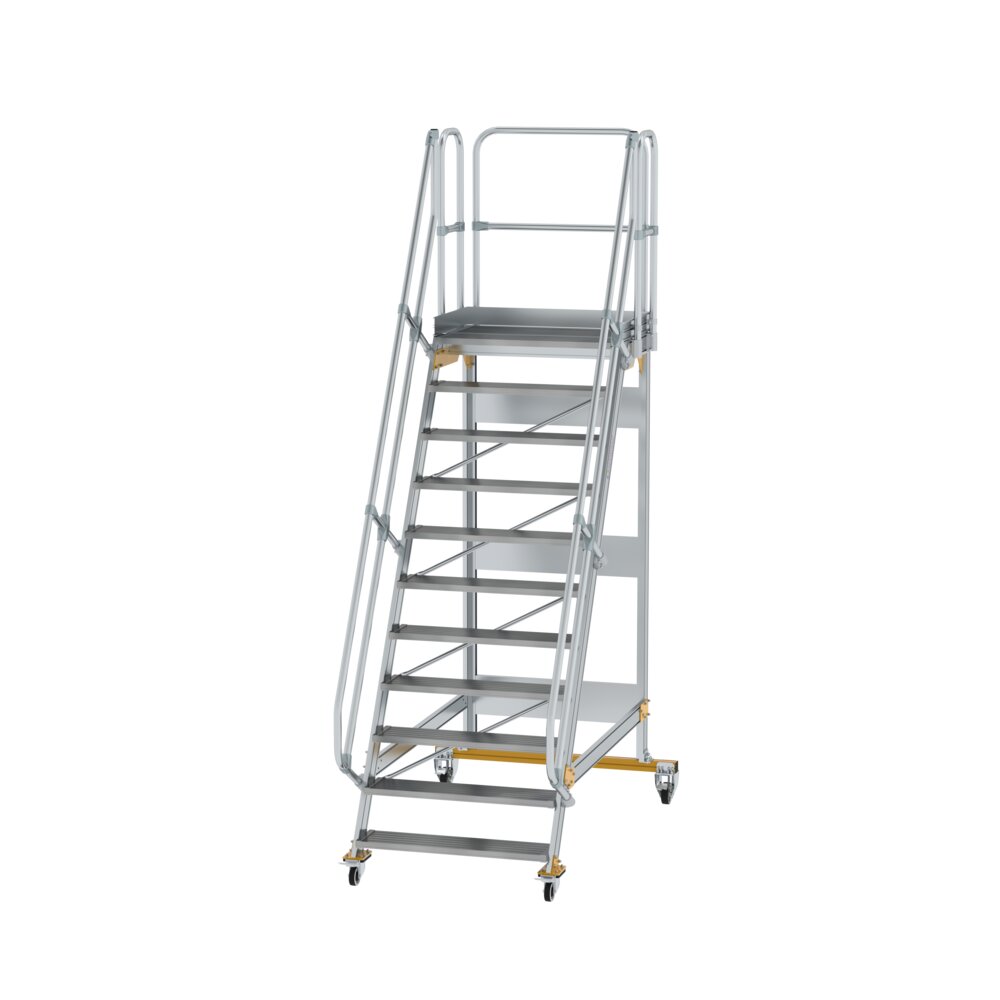 MUNK Plattformtreppe Aluminium,Stahl verzinkt