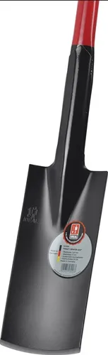Kraftspaten 280x130/125mm Gr.2 Slim Stahlrohrstiel m.Hartholzknauf IDEAL