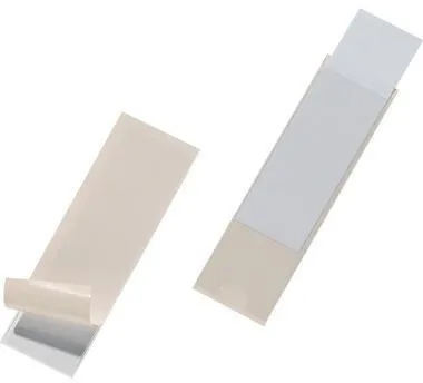 DURABLE Selbstklebetasche POCKETFIX 807319 30x100mm 10 St./Pack.