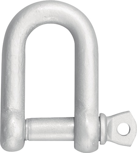 Schäkel Trgf.100kg Bügel/Bolzen 6mm ger.Form VE=50 St.