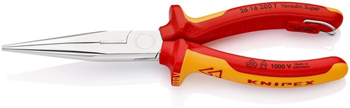 Flachrundzange Länge 200 mm KNIPEX