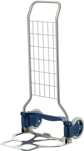 Transportkarre RuXXac-cart klappb.Stahlgerüst,pulv.Alu.1100mm Schaufel-L.410mm