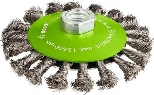 Bosch Kegelbürste PRO Stainless Steel heavy Drahtstärke 0,35mm D.115mm Gew.M14