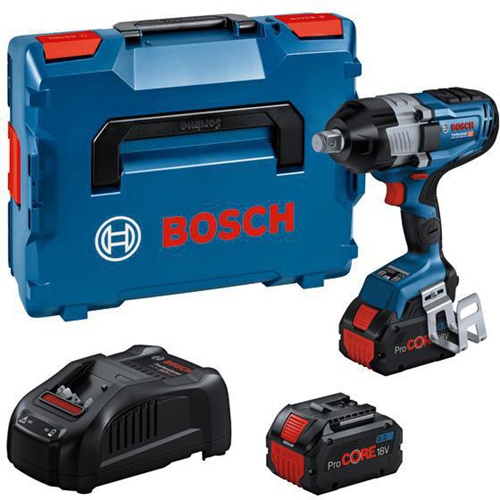 Bosch Akku-Drehschlagschrauber GDS 18V-1600 HC Drehz.800 1/min m.2Akkus 8Ah L-BOXX