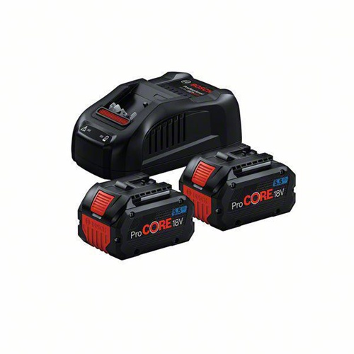 Bosch Akku-Starter-Set ProCORE 5.5 Ah Prof.18 V 2x5,5 Ah 