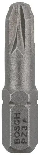 Bosch Schrauberbit Extra-Hart ISO1173 C6.3 PZ 3 L.25mm 1/4Zoll-Außen-6kt 10er Pack