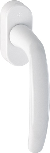 Fenstergriff Atlanta 0530/US952 Alu.32-42mm F9016 Secustik®/VarioFit® HOPPE