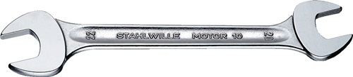 Doppelmaulschlüssel MOTOR 10 12x13mm L.170mm verchr.STAHLWILLE