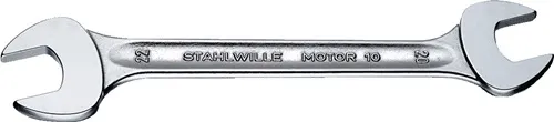 Doppelmaulschlüssel MOTOR 10 27x32mm L.300mm verchr.STAHLWILLE