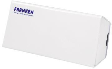 Franken Tafelwischer Z1921 7,5x4,5x16cm nachfüllbar weiß