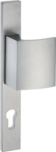 Profiltürgarnitur Aluminium F1 PZ für Türstärke 68-77 mm EDI