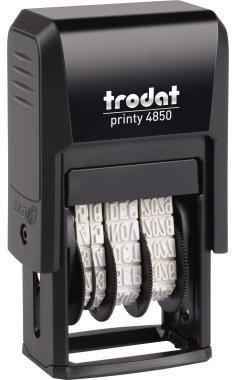 Datumstempel trodat® PrintyT 4850 23 x 12 mm (B x H) TRODAT
