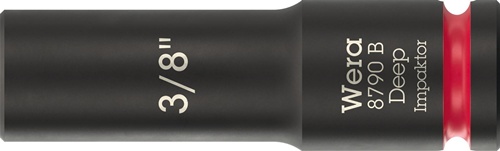 Steckschlüsseleinsatz 8790 B Impaktor Deep 3/8 Zoll 3/8 Zoll L.63mm WERA