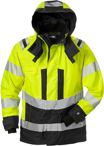 FRISTADS Damenwarnschutzjacke High Vis Airtech® 4518 GTT Gr.M Warnschutz-Gelb/Schwarz