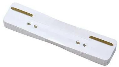 Soennecken Heftstreifen 3169 kurz Kunststoffdeckl. ws 25 St./Pack.