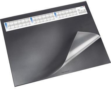 Läufer Schreibunterlage Durella DS 44656 52x65cm +Vollsichtfolie sw