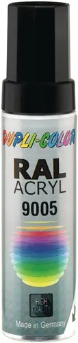 Lackstift tiefschwarz ma RAL 9005 12 ml Stift DUPLI-COLOR