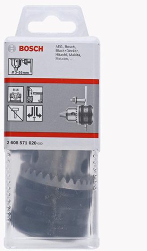 Bosch Zahnkranzbohrfutter auch f.stationäre Maschinen 