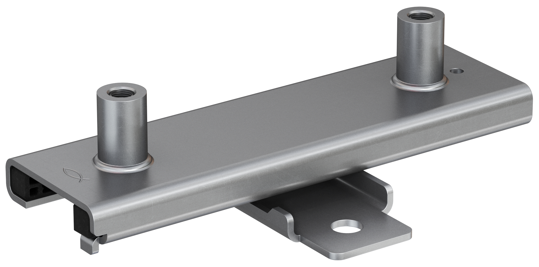fischer Schiebegleiter mittelschwer FASM2 M10/12 Edelstahl A4