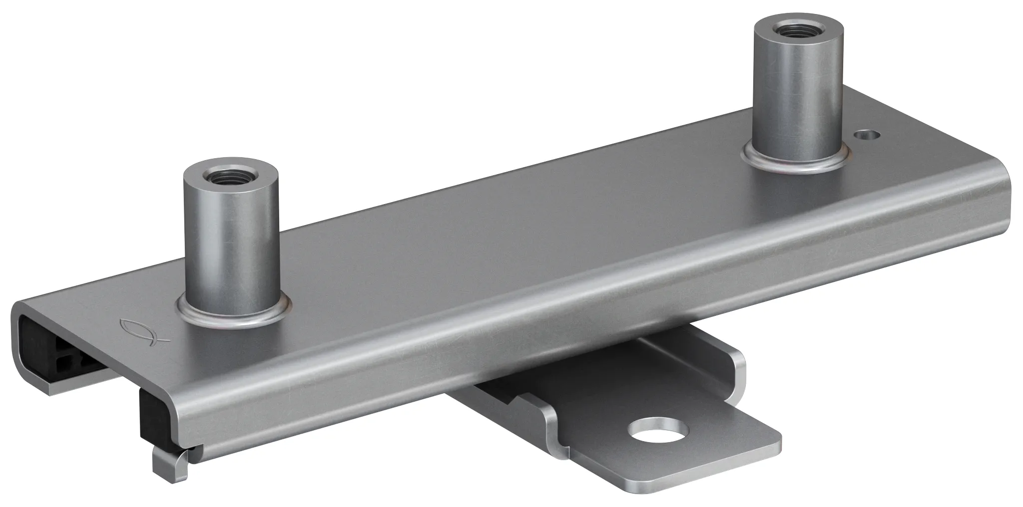 fischer Schiebegleiter mittelschwer FASM2 M10/12 Edelstahl A4