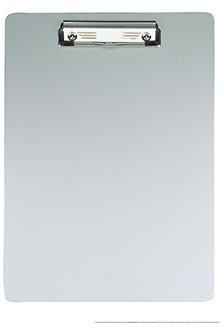 MAUL Schreibplatte 2352808 DIN A4 Klemmdicke 10mm Aluminium silber