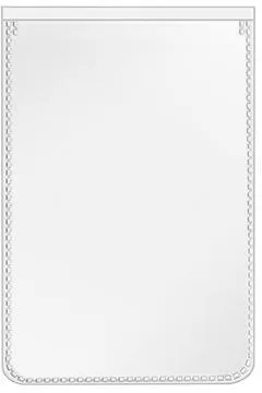 Veloflex Ausweishülle 3117500 57x84mm PP transparent