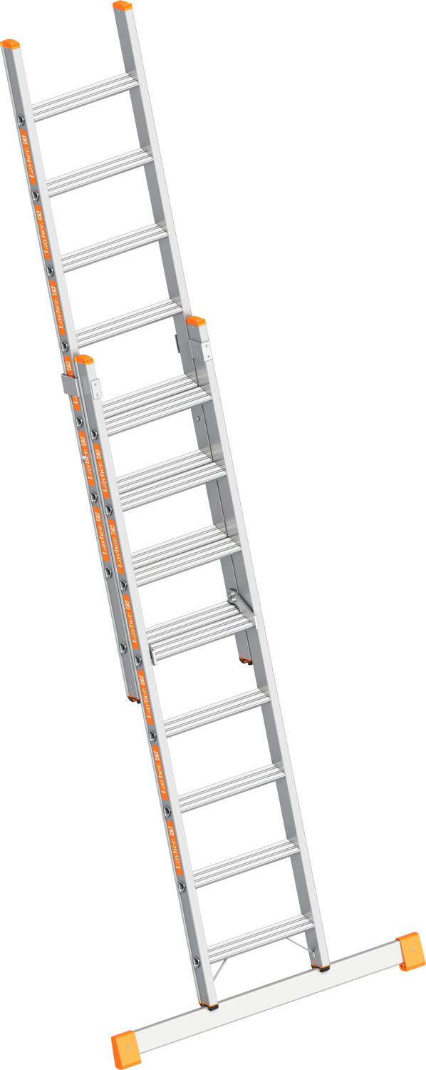 Layher Stufenschiebeleiter TOPIC 1032 2x8 Stufen