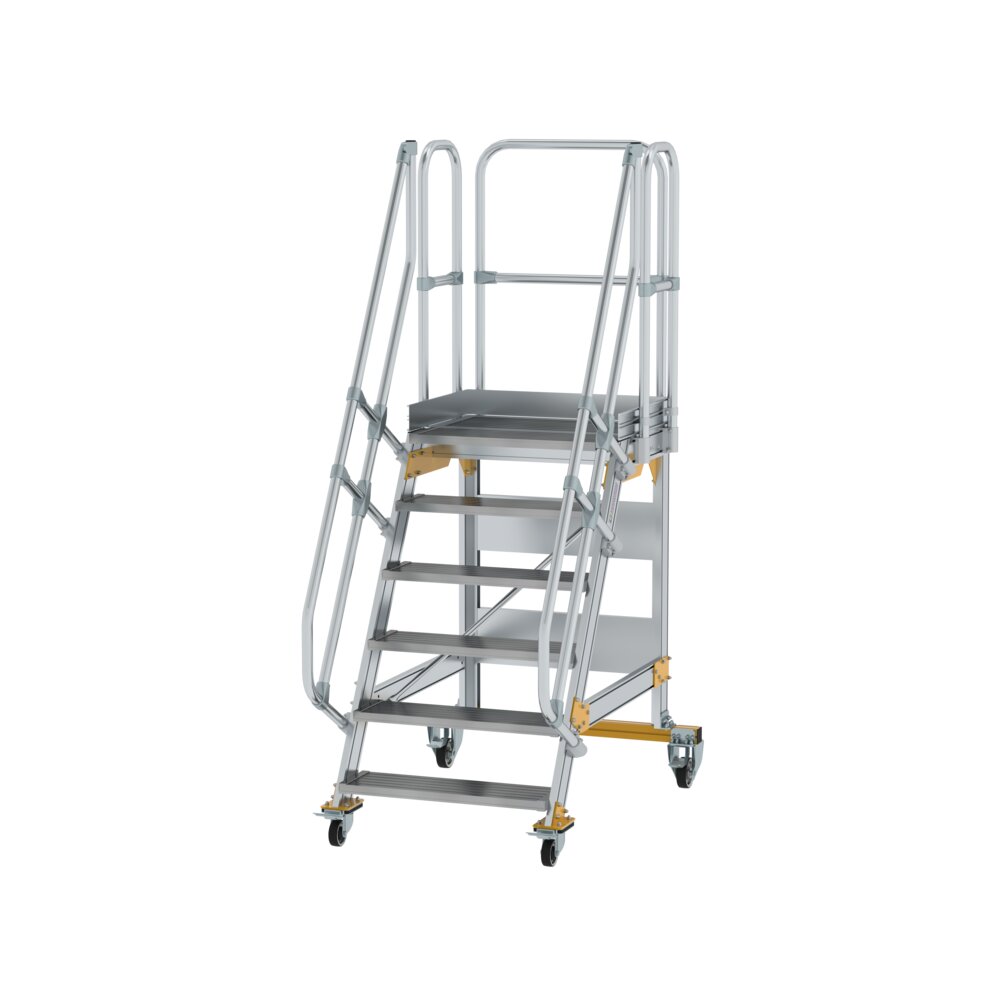 MUNK Plattformtreppe Aluminium,Stahl verzinkt