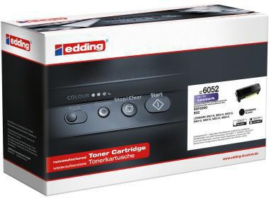 edding Toner 18-6052 wie Lexmark 50F2000/502 schwa