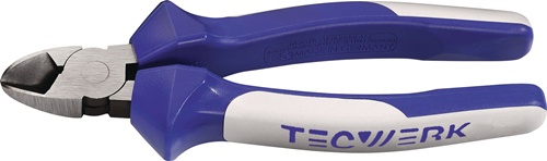 Seitenschneider L.145mm Kopf pol.Mehrkomp.-Hüllen TECWERK