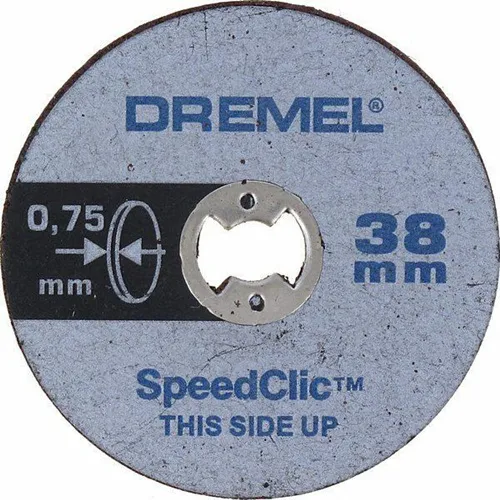 Bosch Trennscheiben DREMEL® EZSpeedClic Arbeits-D.38mm Arbeits-T.14mm dünn f.Blech/Alu
