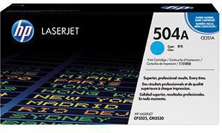 HP Toner CE251A 504A 7.000Seiten cyan