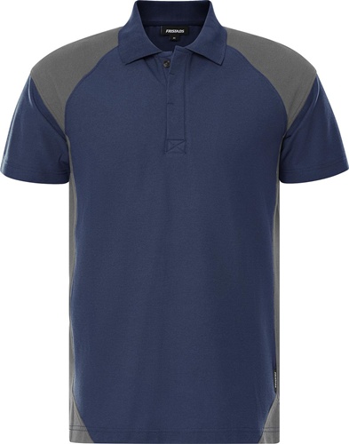 FRISTADS Herrenpoloshirt 7047 GPM Gr.L marine/dunkelgrau