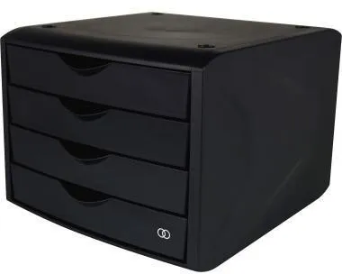 Soennecken Schubladenbox oeco 1614 schwarz