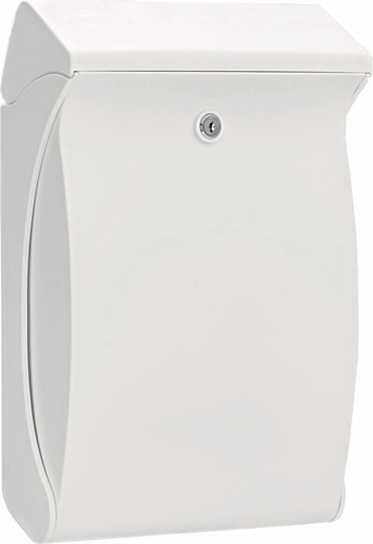 Briefkasten Swing 4905 W H.419mm B.271mm T.129mm weiß Ku.DIN C4 BURG-WÄCHTER