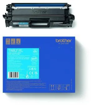 Brother Toner TN821XLC 9.000Seiten cyan