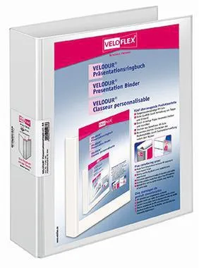 Veloflex Präsentationsringbuch VELODUR 1141190 RB 60mm ws
