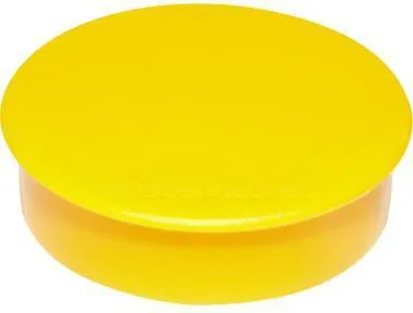 Soennecken Magnet 4885 rund 38mm 2,5kg gelb 10 St./Pack.