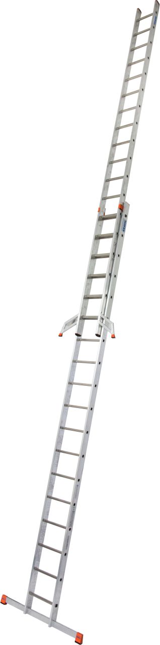 Krause MONTO Fabilo Sprossen-SchiebeLeiter 2x18 Sprossen