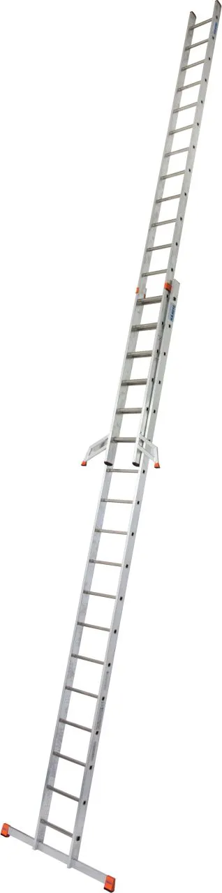 Krause MONTO Fabilo Sprossen-SchiebeLeiter 2x18 Sprossen