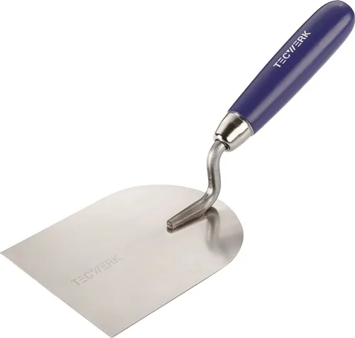 TECWERK Stukkateurspachtel B.100mm rostfr.m.H-Heft VA