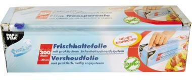 PAPSTAR Frischhaltefolie 10518 30cmx300m transparent