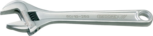 Rollgabelschlüssel 60 CP 8 max.25mm L.205mm m.Einstellskala GEDORE