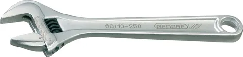 Rollgabelschlüssel 60 CP 8 max.25mm L.205mm m.Einstellskala GEDORE