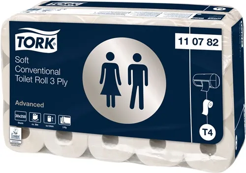 Toilettenpapier TORK Advanced · 110782 3-lagig,Dekorprägung 30x1 Rl.TORK