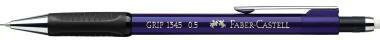 Faber-Castell Druckbleistift GRIP 134551 0,5mm B metallic/blau
