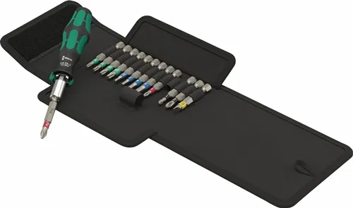Schraubendrehersatz Kraftform Kompakt 838 RA S Set 1 14-tlg.WERA