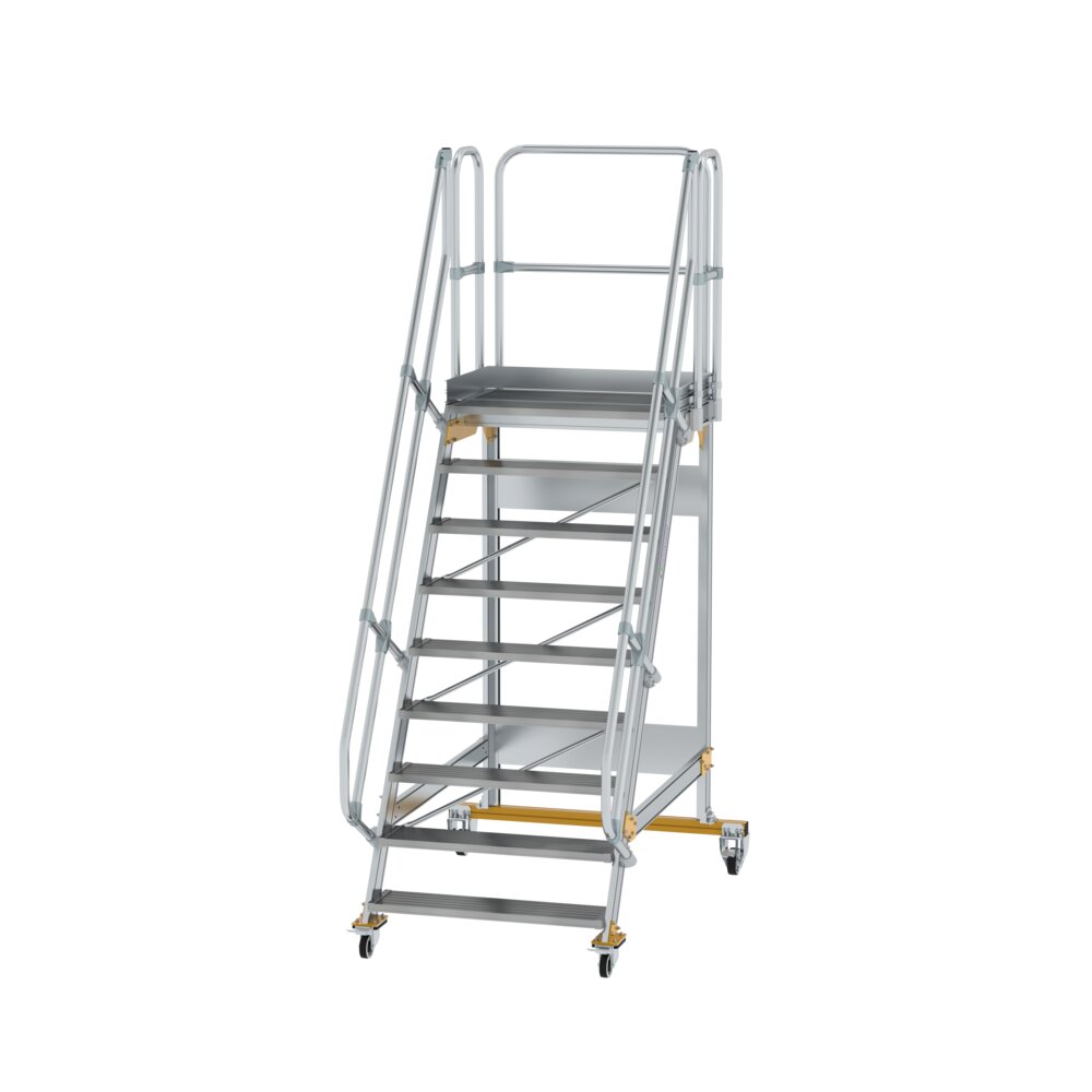 MUNK Plattformtreppe Aluminium,Stahl verzinkt