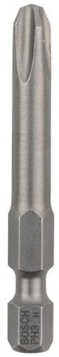 Bosch Schrauberbit Extra-Hart ISO1173 E6.3 PH 3 L.49mm 1/4Zoll-Außen-6kt 3erPack
