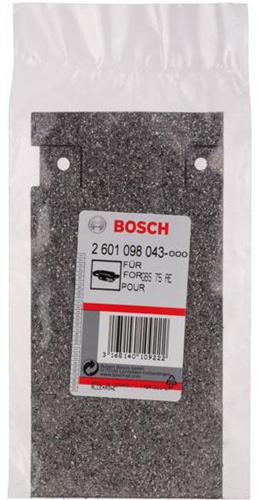 Bosch Feinschleifplatte m.Grafitunterlage sehr weicher Schliff f.GBS 75 AE/AE Set